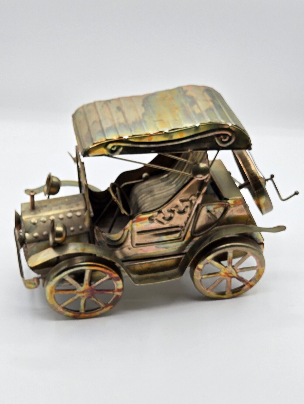 VINTAGE Style Metal Musical Old Time Car